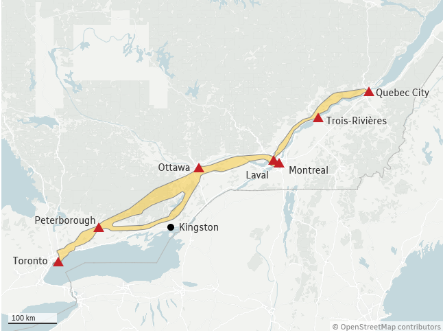 Proposed Alto route options